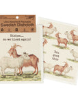 You Goat This Swedish Dishcloth Duo