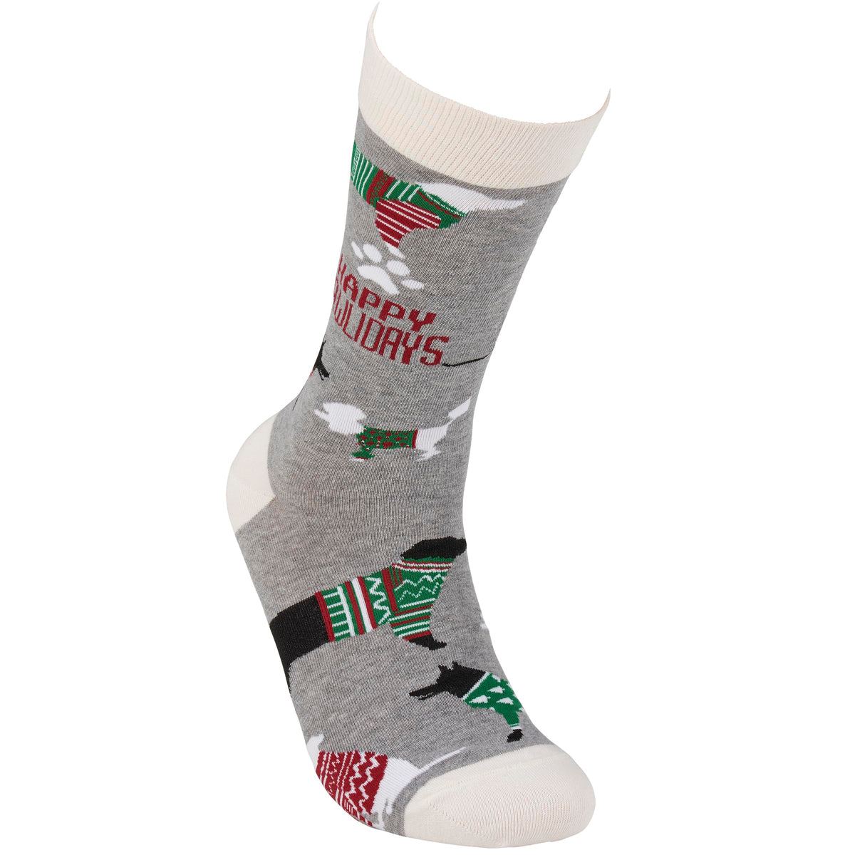 Happy Pawlidays Dog Socks