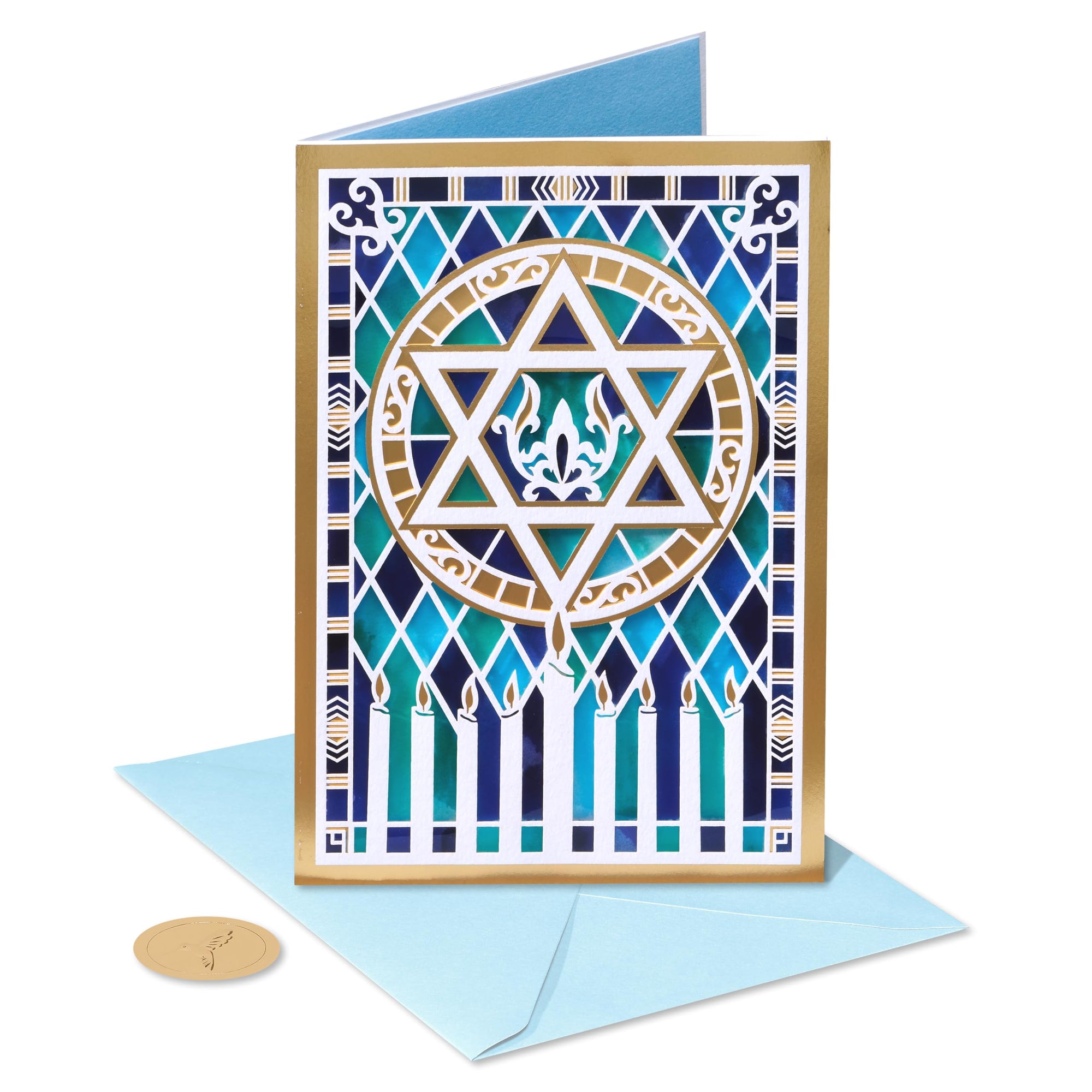 Papyrus Card Hanukkah