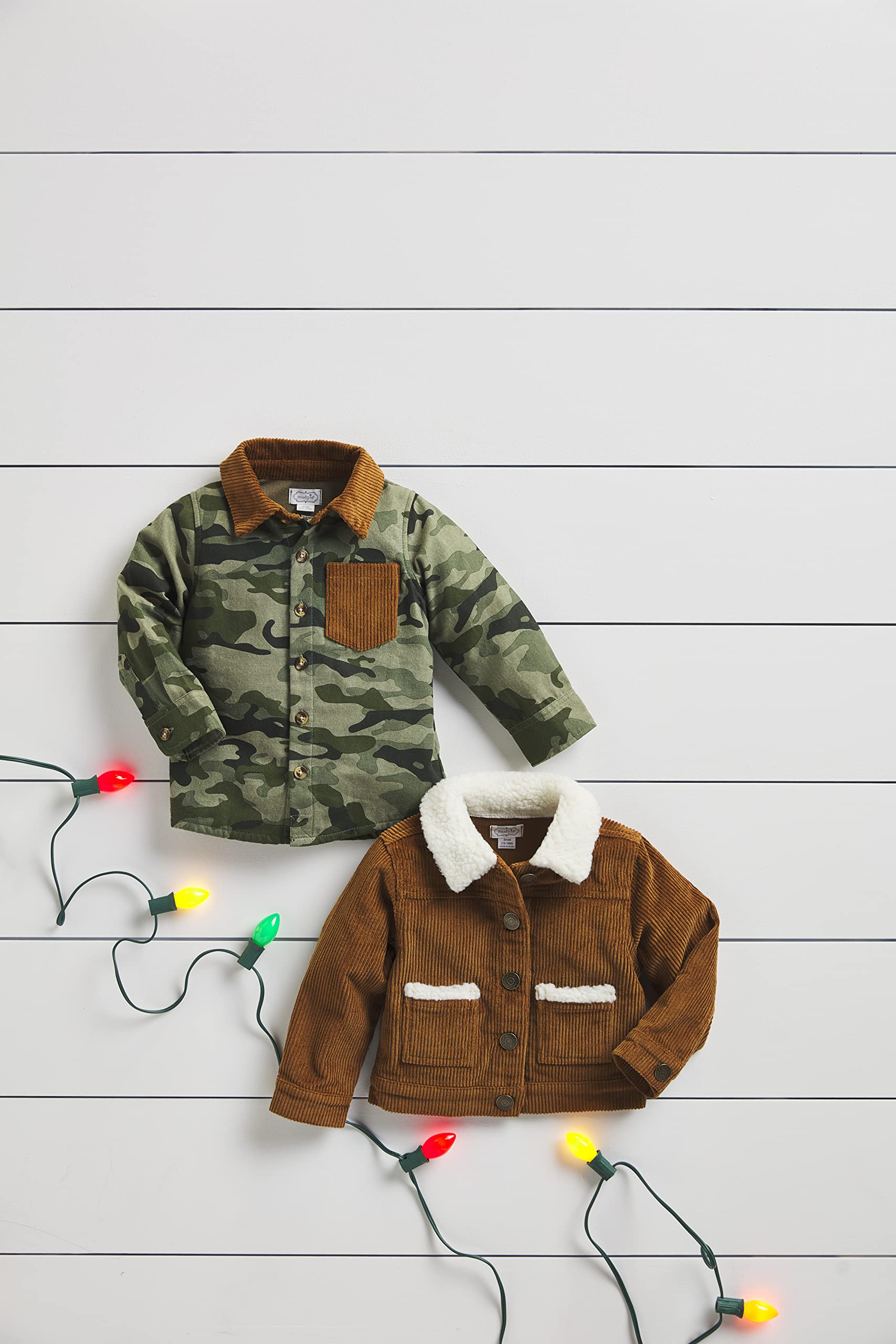 Mud Pie Corduroy Sherpa Jacket