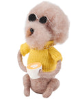 Bichon Cool Coffee Dog Ornament