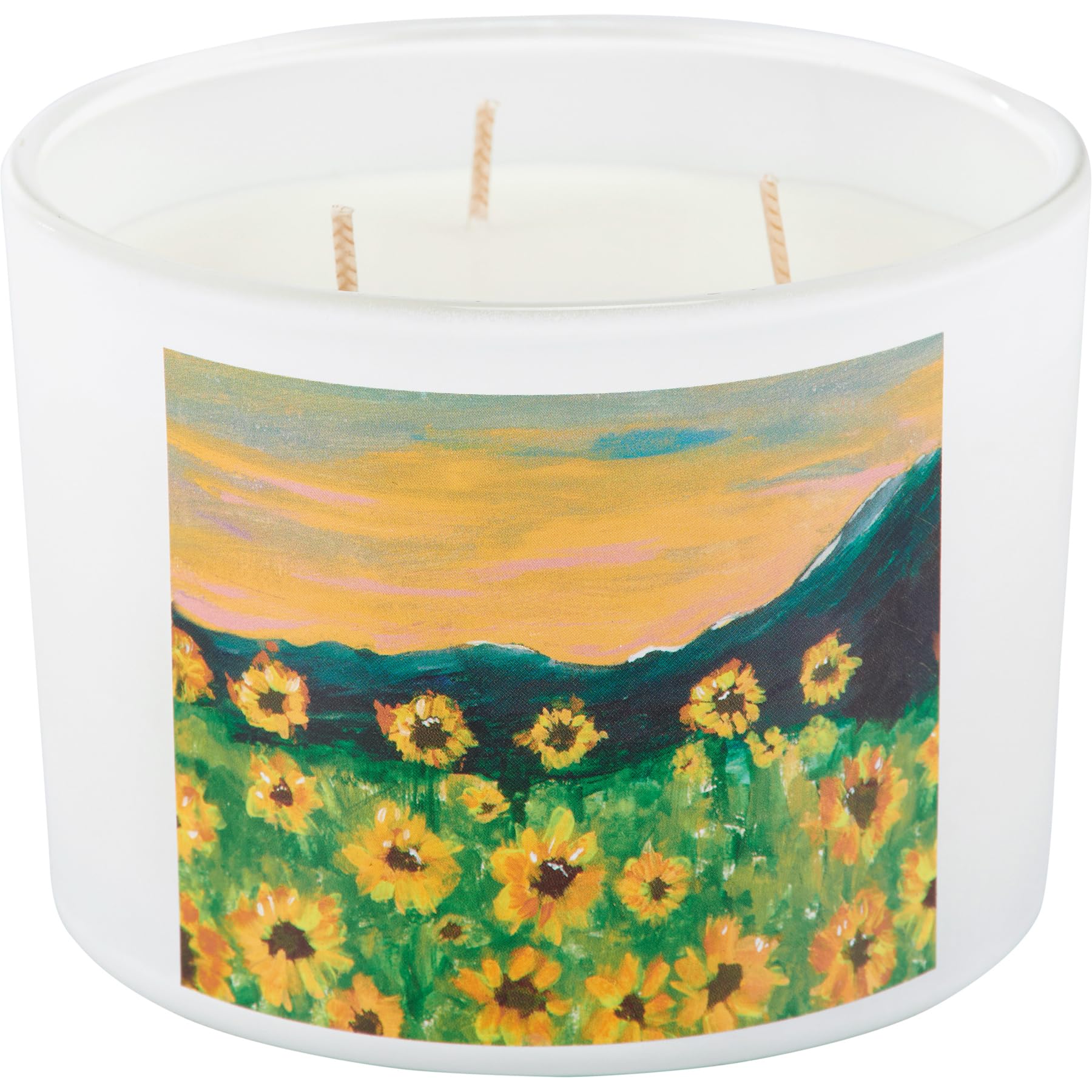 Sunflower Field Jar Candle (Orange Blossom)
