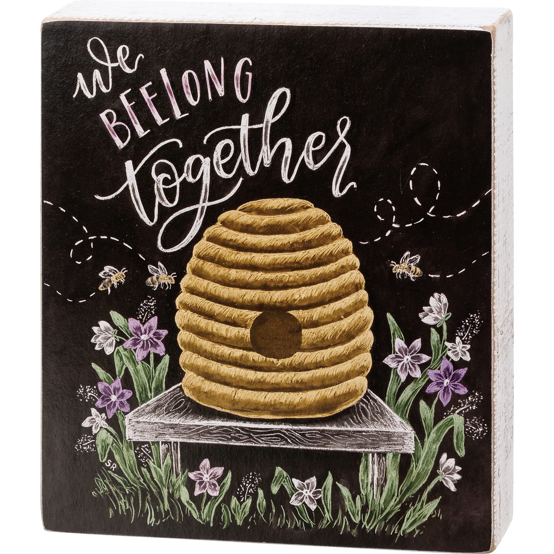 We Beelong Together Box Sign