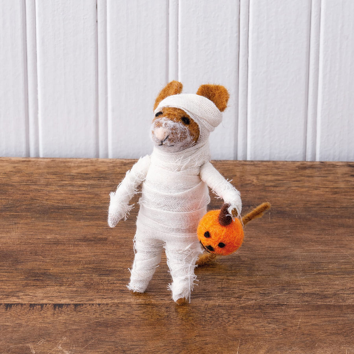 Mummy Mouse Critter Ornament