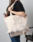 The Beach Is My Happy Place Tote Bag