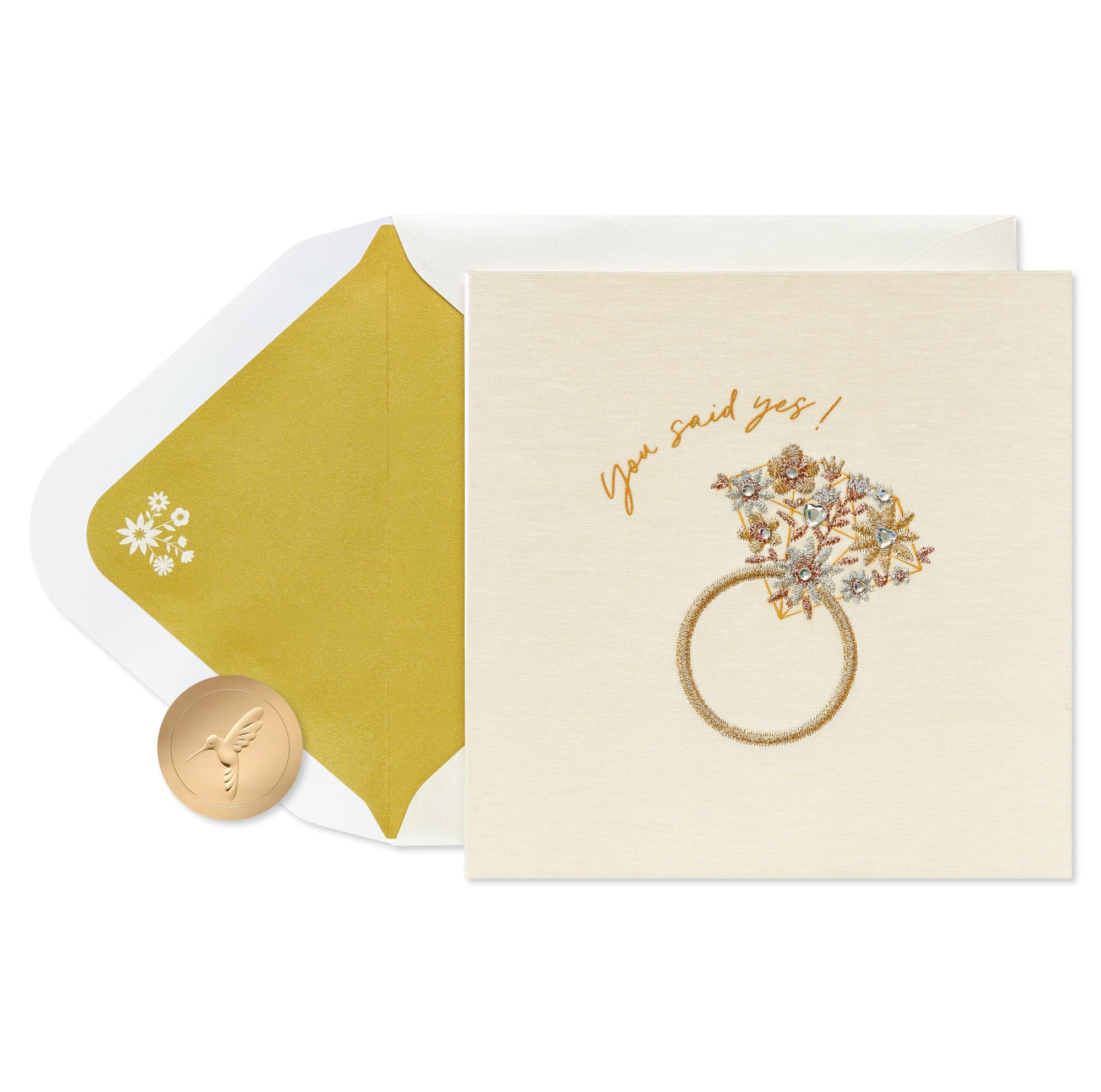 Papyrus Engagement Card