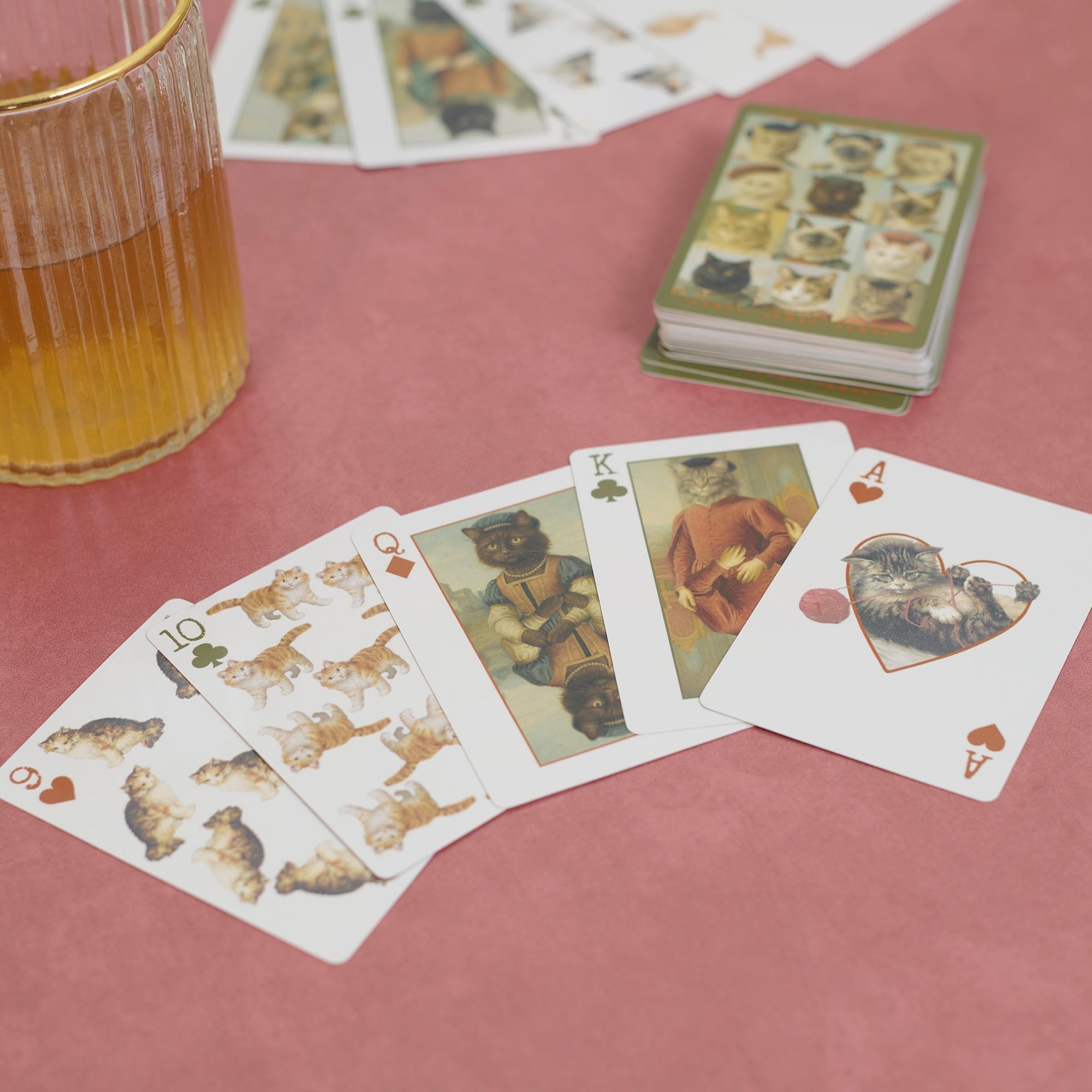 Vintage Cat Playing Cards