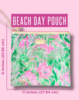 Lilly Pulitzer Beach Day Coming In Hot Water Resistant Pouch Set