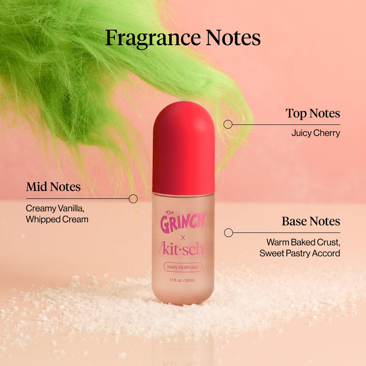 Kitsch The Grinch x Cindy-Lou Hair Perfume Duo - Hair Spray &amp; Body Mist