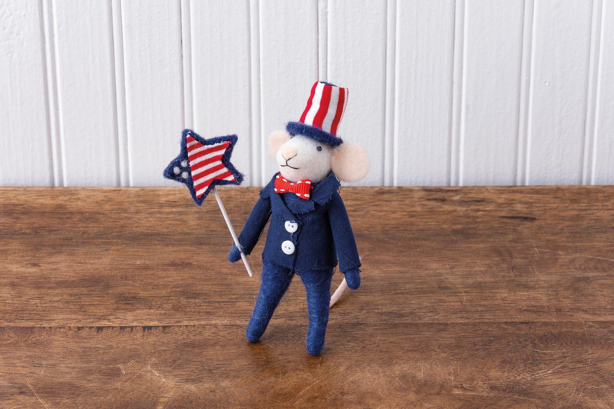 Uncle Sam Mouse Critter