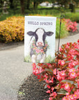 Hello Spring Garden Flag