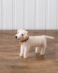 Yellow Lab Felt Critter Ornament