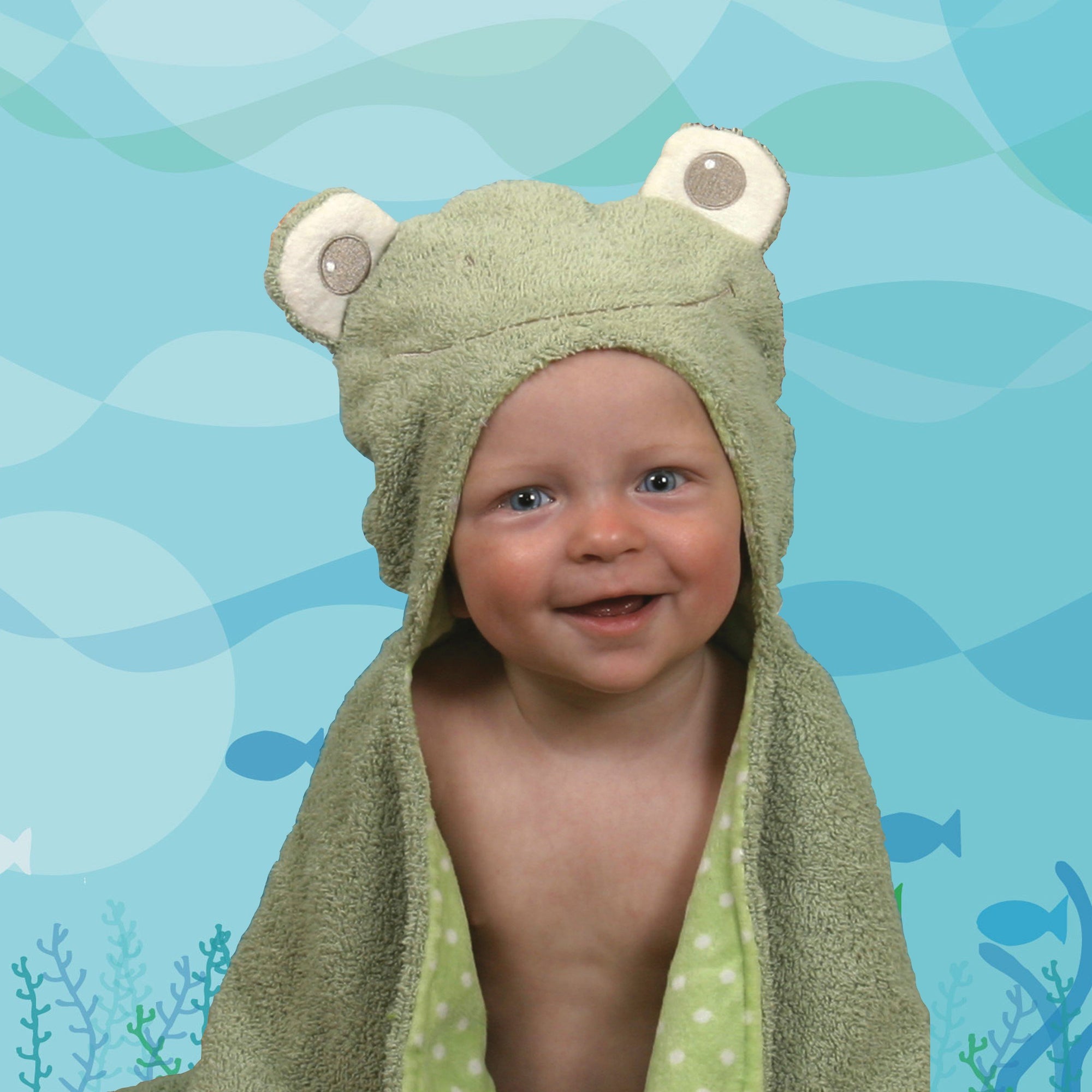 Frog Bath Towel