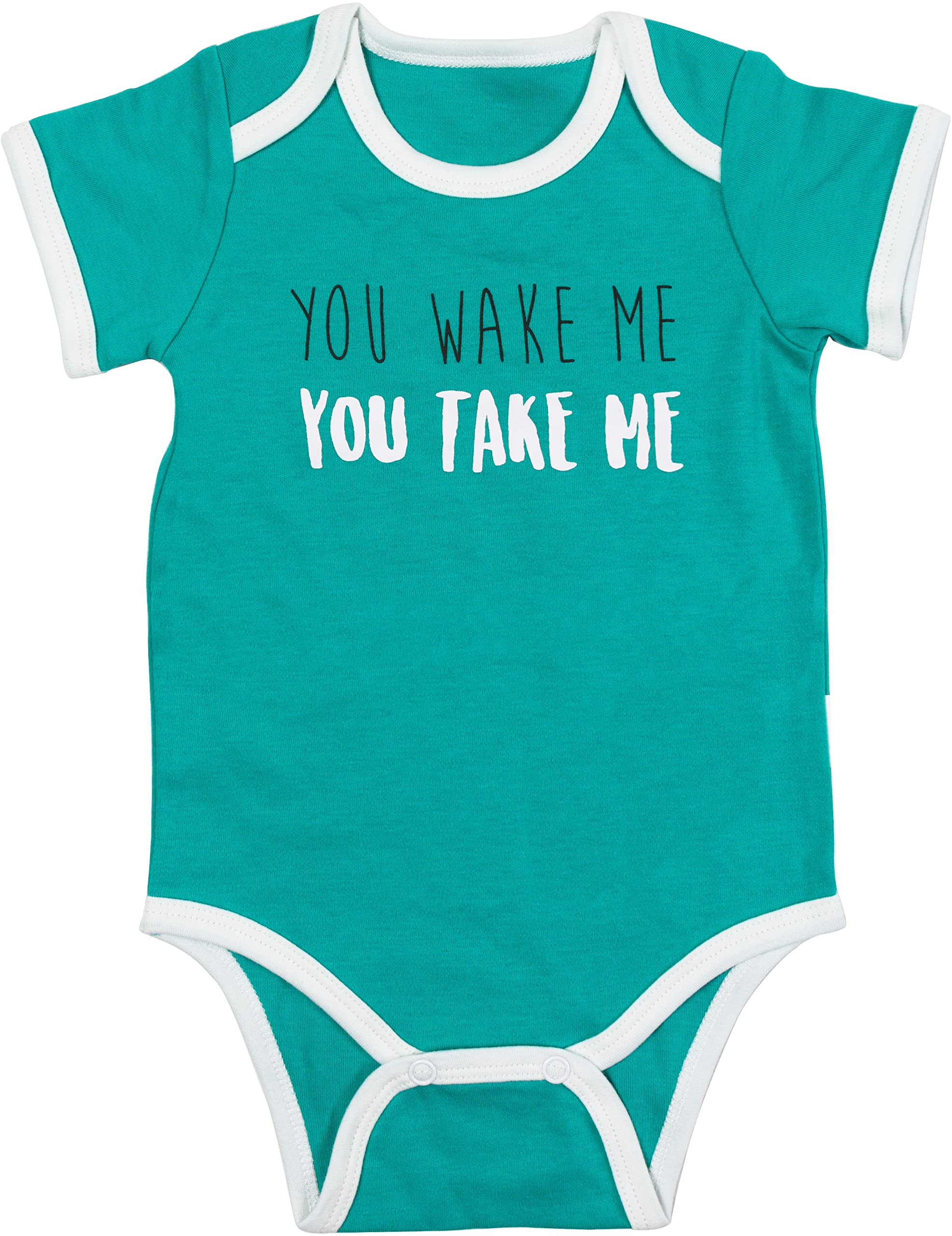 You Wake Me You Take Me Snap Bodysuit