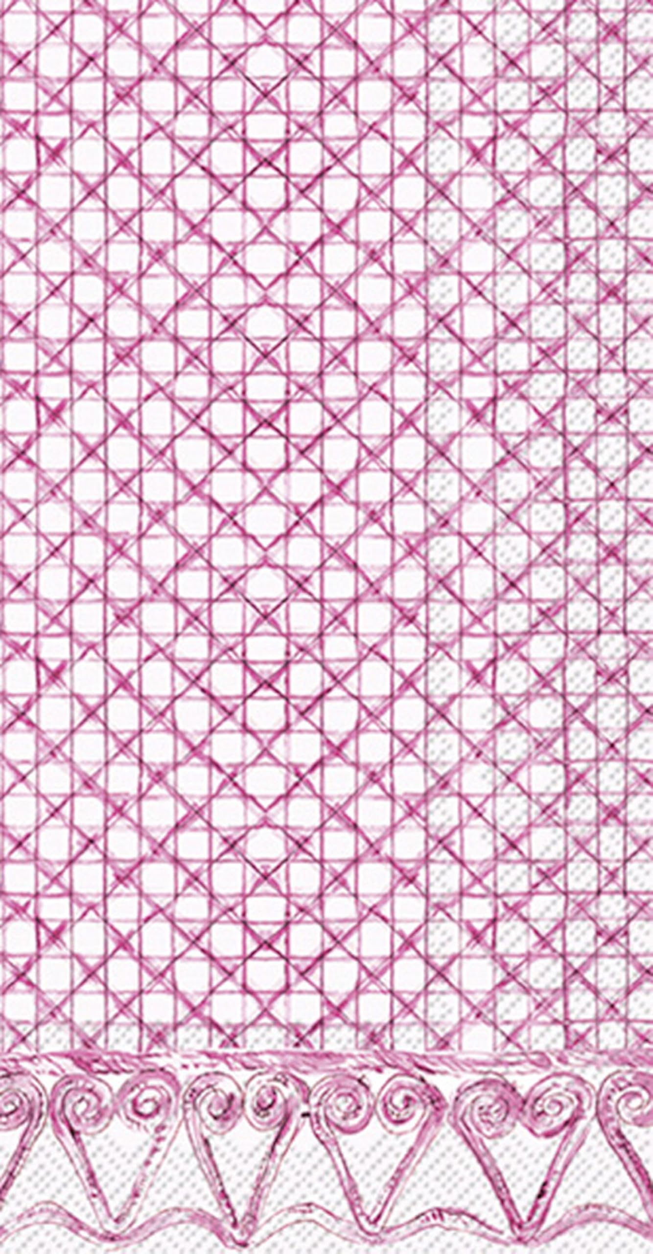 Botanical Cane Dinner/Guest Napkins