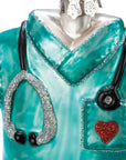 Glass Scrubs Ornament