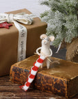 Knitting Mouse Ornament