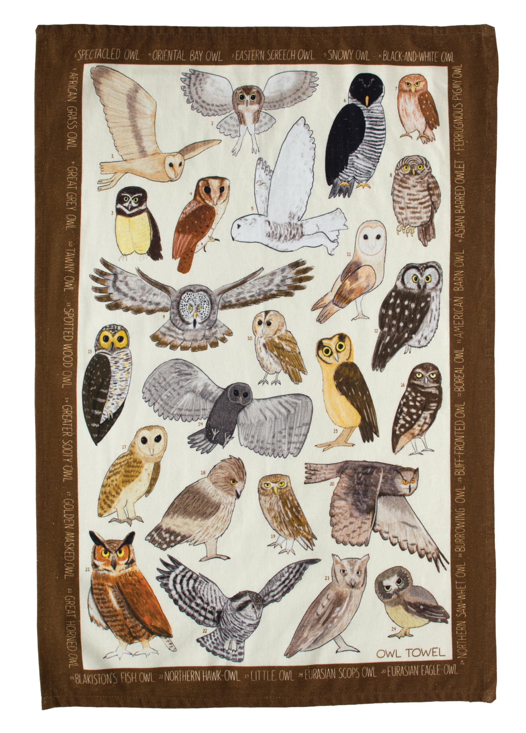 The Owl Towel