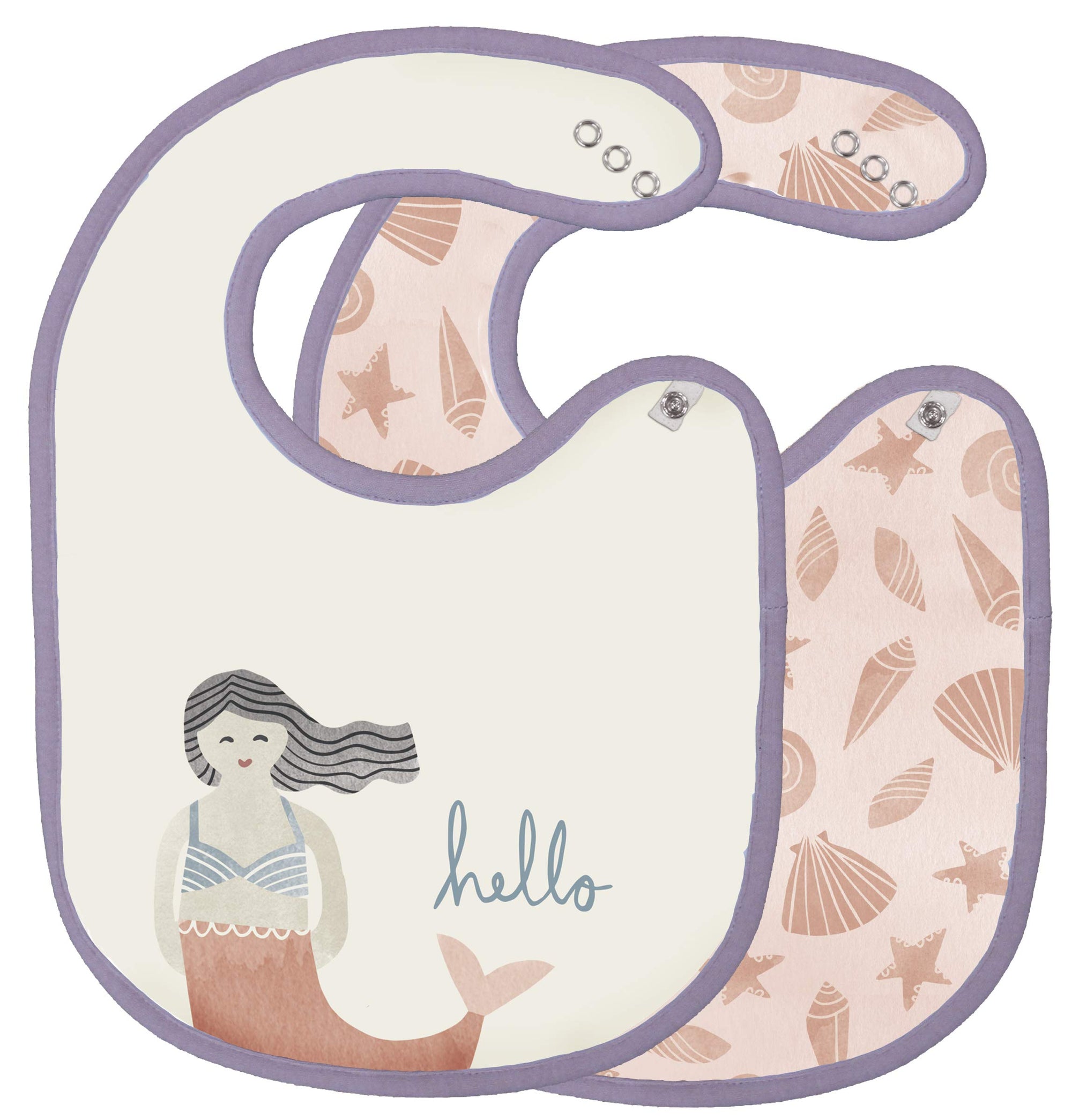 Mermaid Bib Set