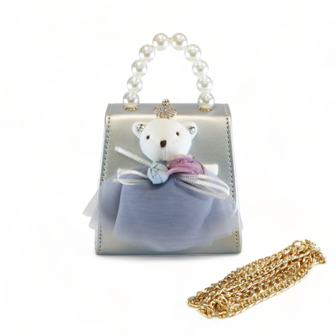 Doe a Dear Princess Tulle Bear Purse