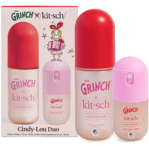 Kitsch The Grinch x Cindy-Lou Hair Perfume Duo - Hair Spray &amp; Body Mist