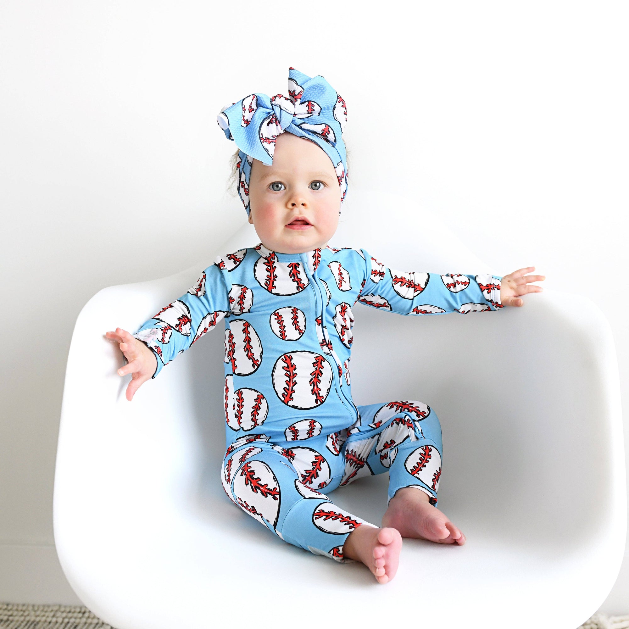 Bamboo Baby Pajama Sleepies Little Baby Zip Bambino