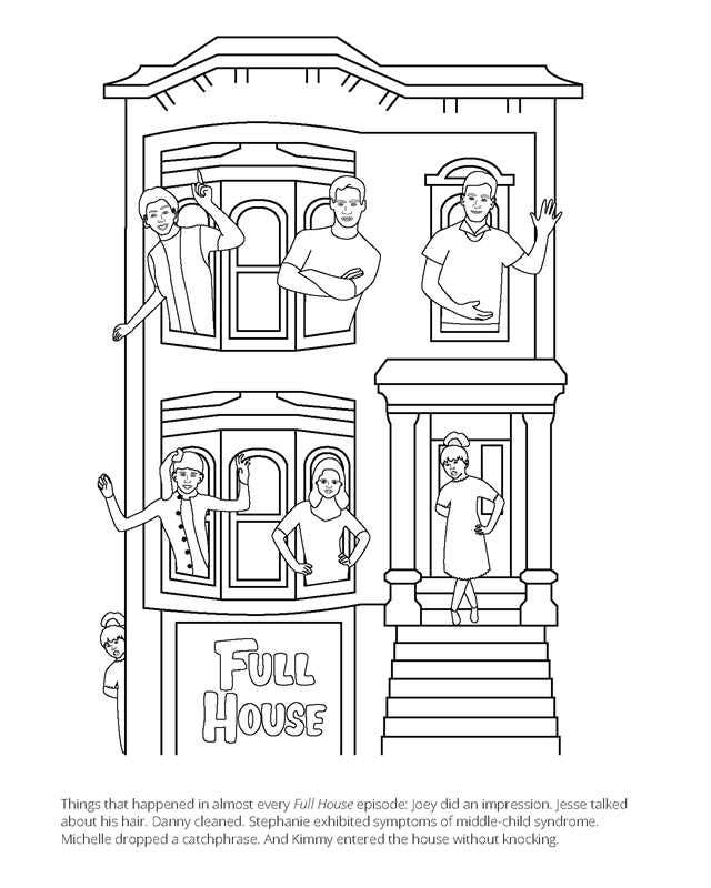 1990s Coloring Book