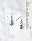 Crystal and Czech Glass Earrings