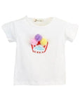Doe a Dear Pom Pom Ice Cream Tee Top