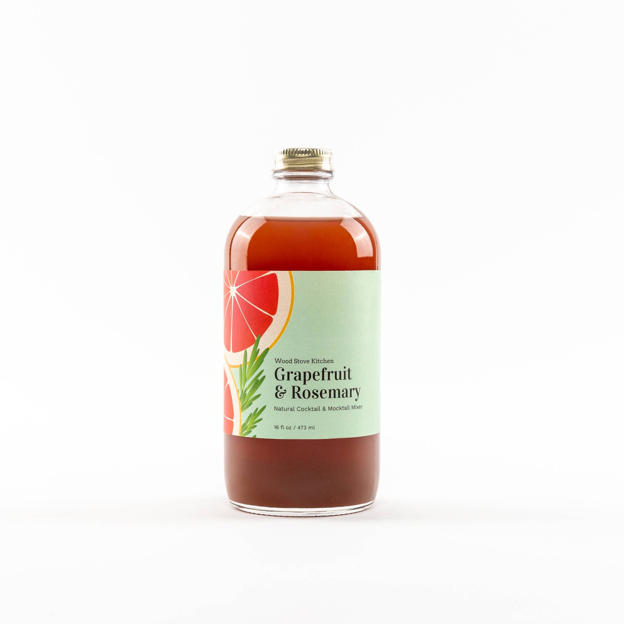 Grapefruit &amp; Rosemary Cocktail and Mocktail Mixer, 16 fl oz