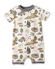 Trailblazer Soft Bamboo Shortall Romper for Baby Boys