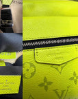 LOUIS VUITTON Taigarama Outdoor Messenger Yellow Bag