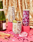 Lilly Pulitzer Pattern Play Stainless Steel Champagne Flute