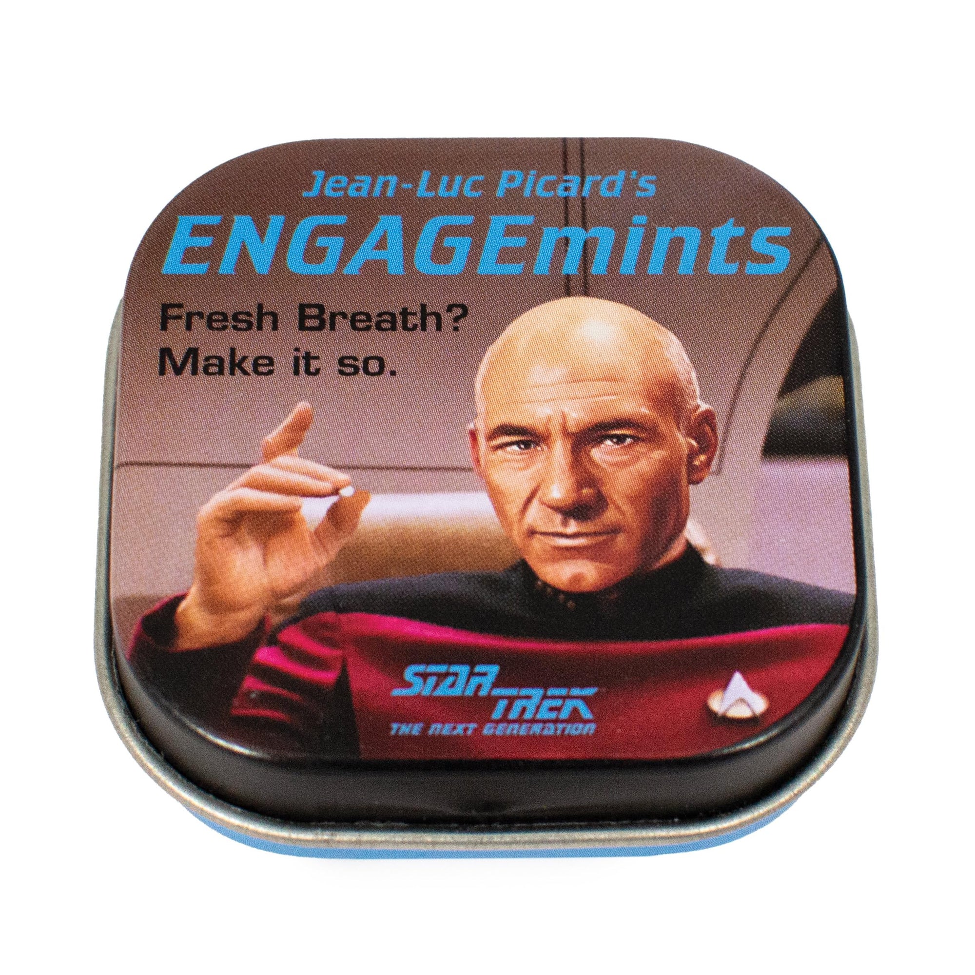 Jean Luc Picard's Engagemints Star Trek Breath Mints