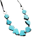 Turquoise Slab Necklace