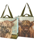 Highland Cows Shopping Tote Bag