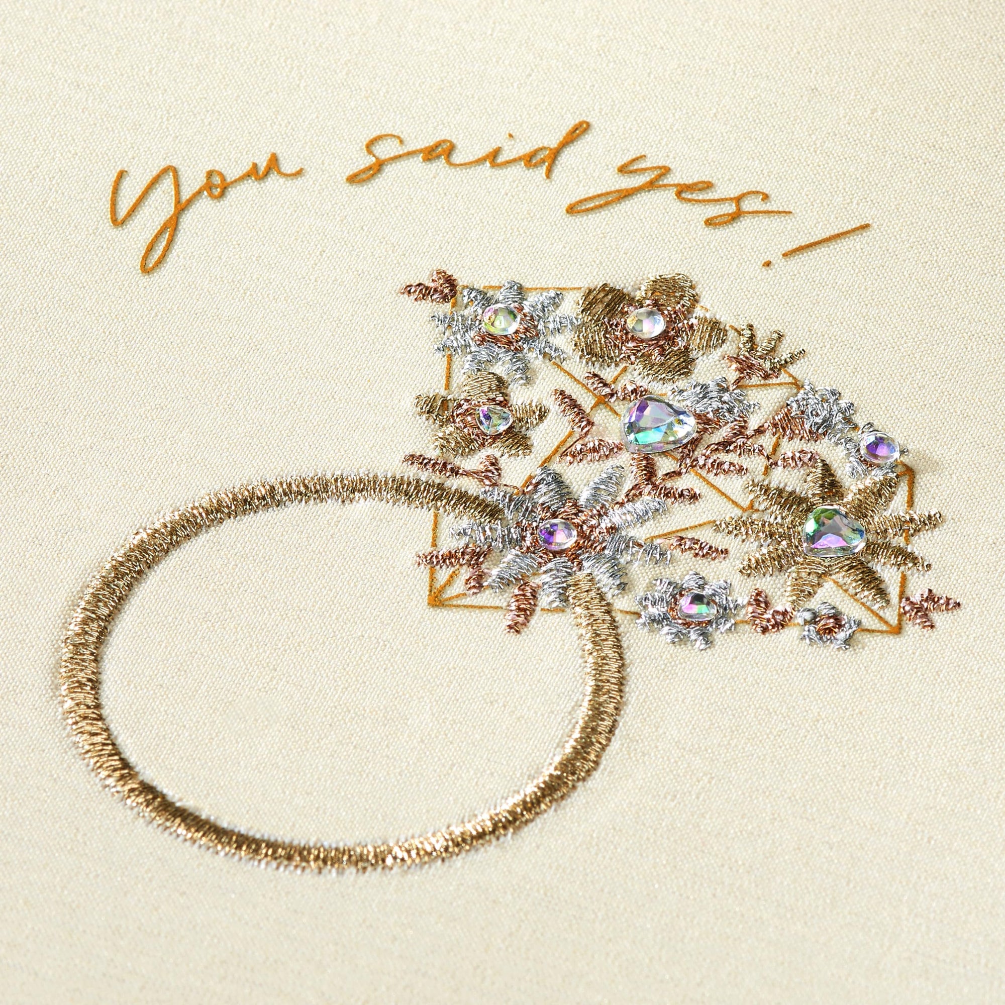 Papyrus Engagement Card