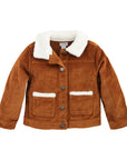 Mud Pie Corduroy Sherpa Jacket