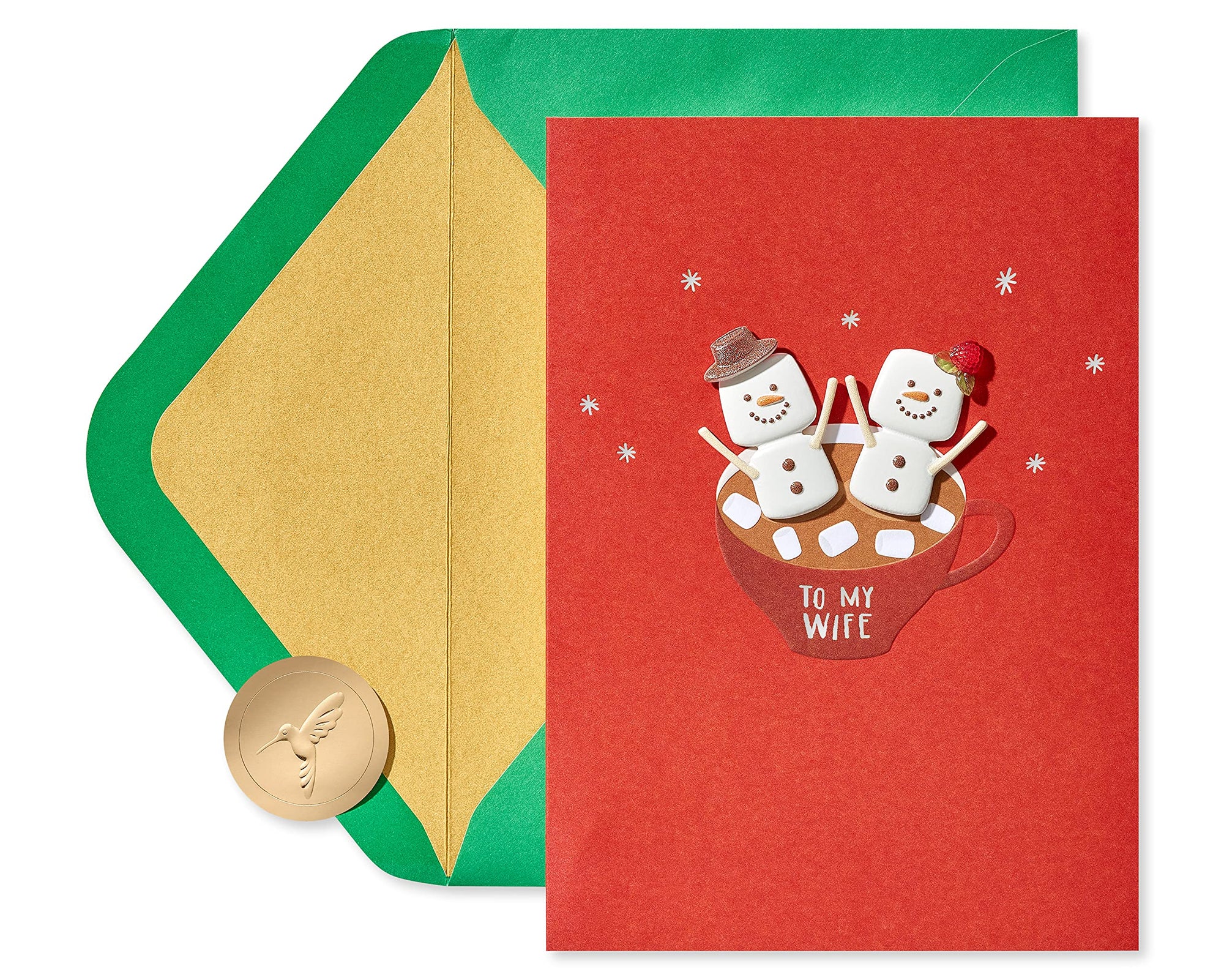 Papyrus Christmas Card (Wife)