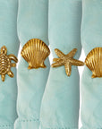 Beach Napkin Ring Set