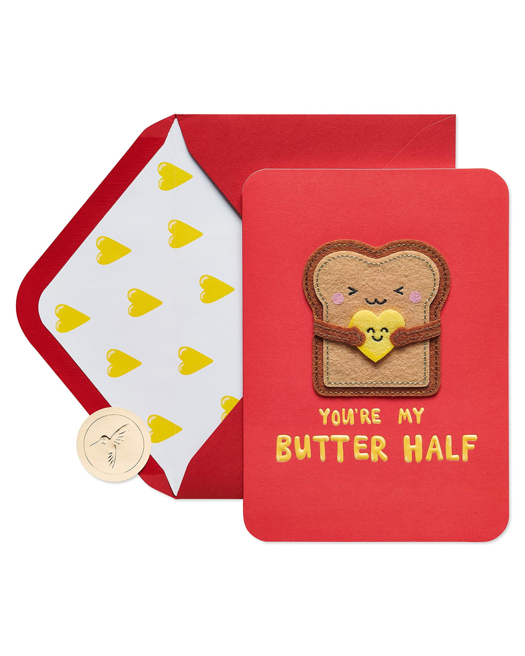 Papyrus Valentine's Day Card (Butter Half)