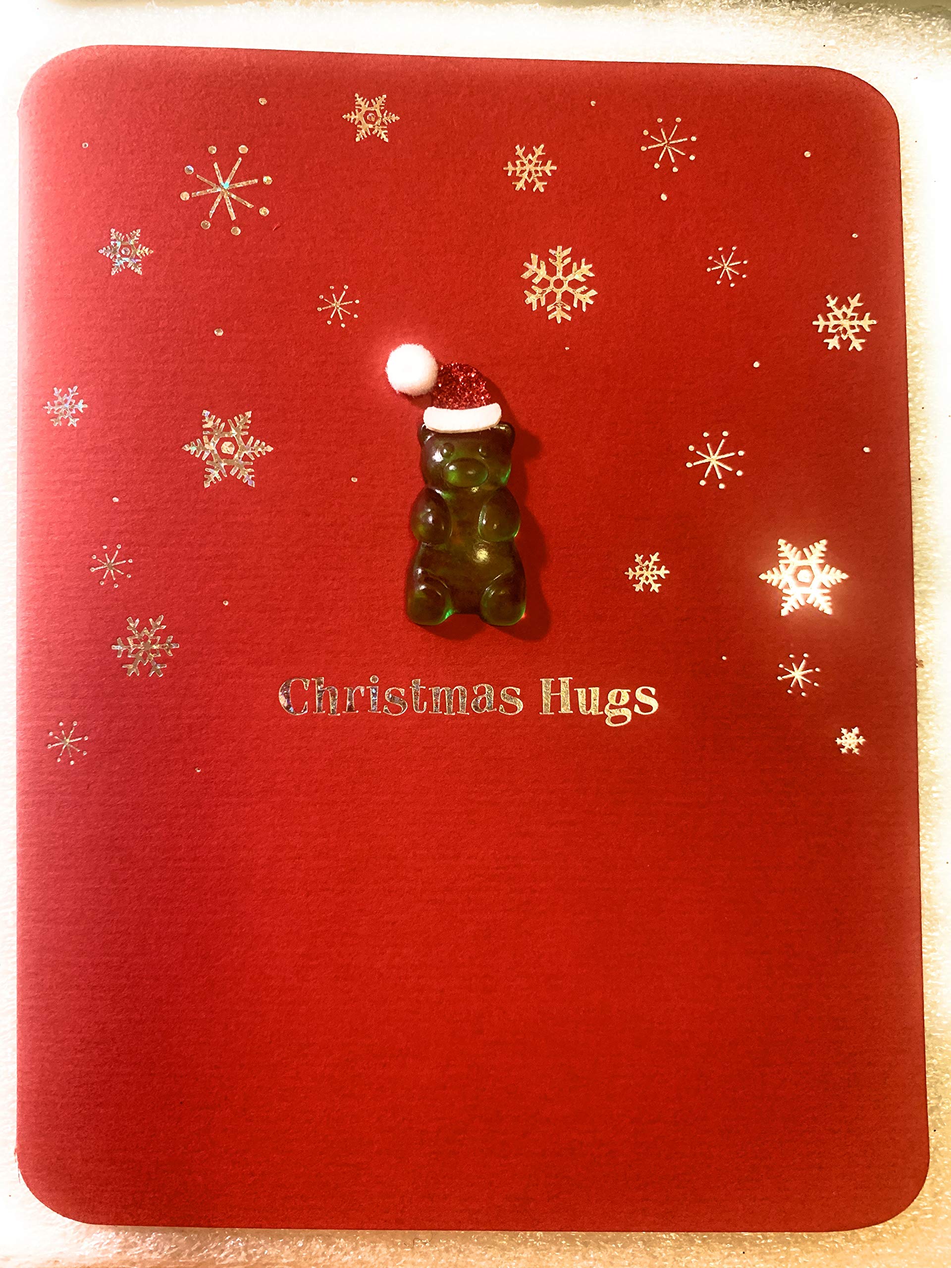Papyrus Gummy Bear Christmas Card