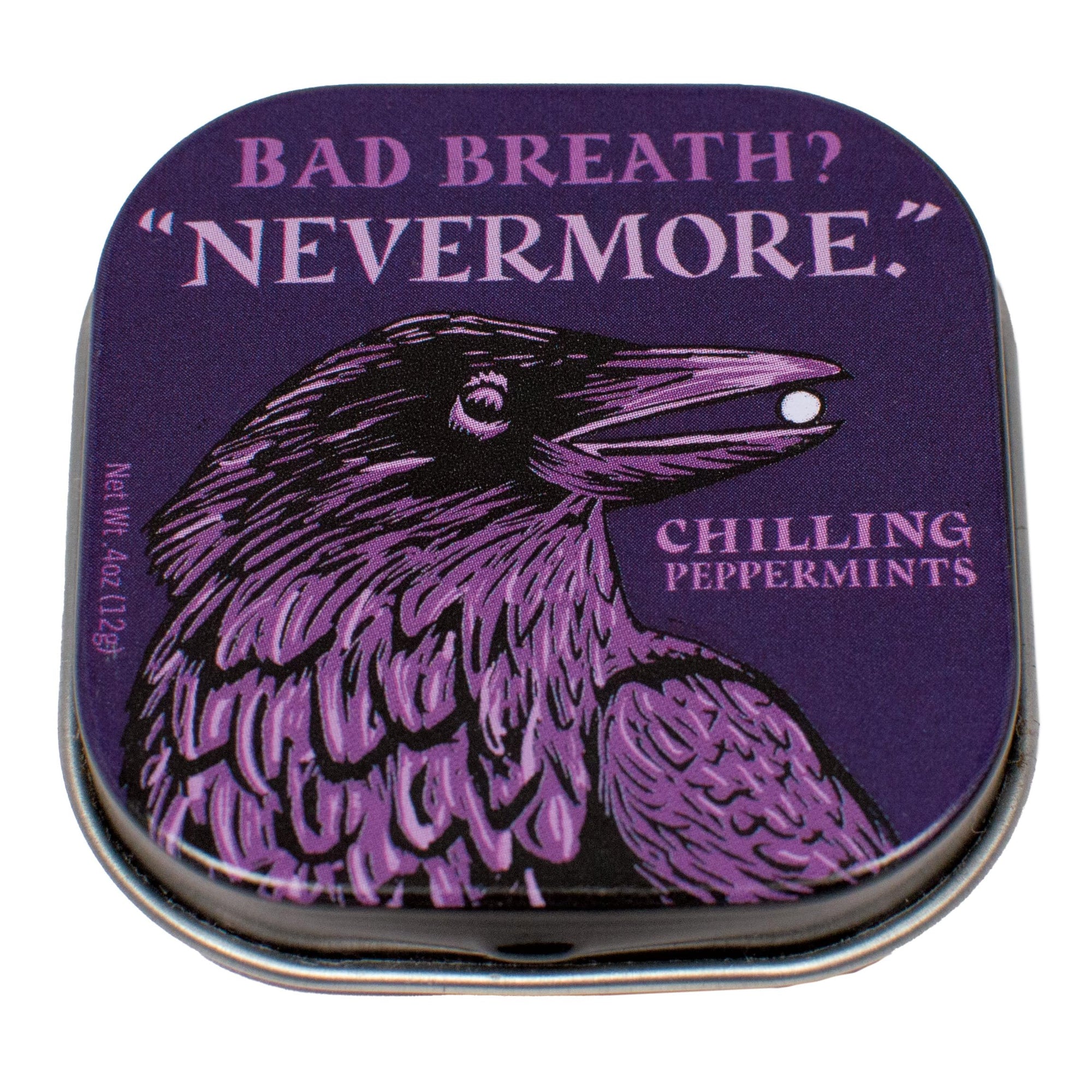 The Raven Bad Breath Nevermore Breath Mints