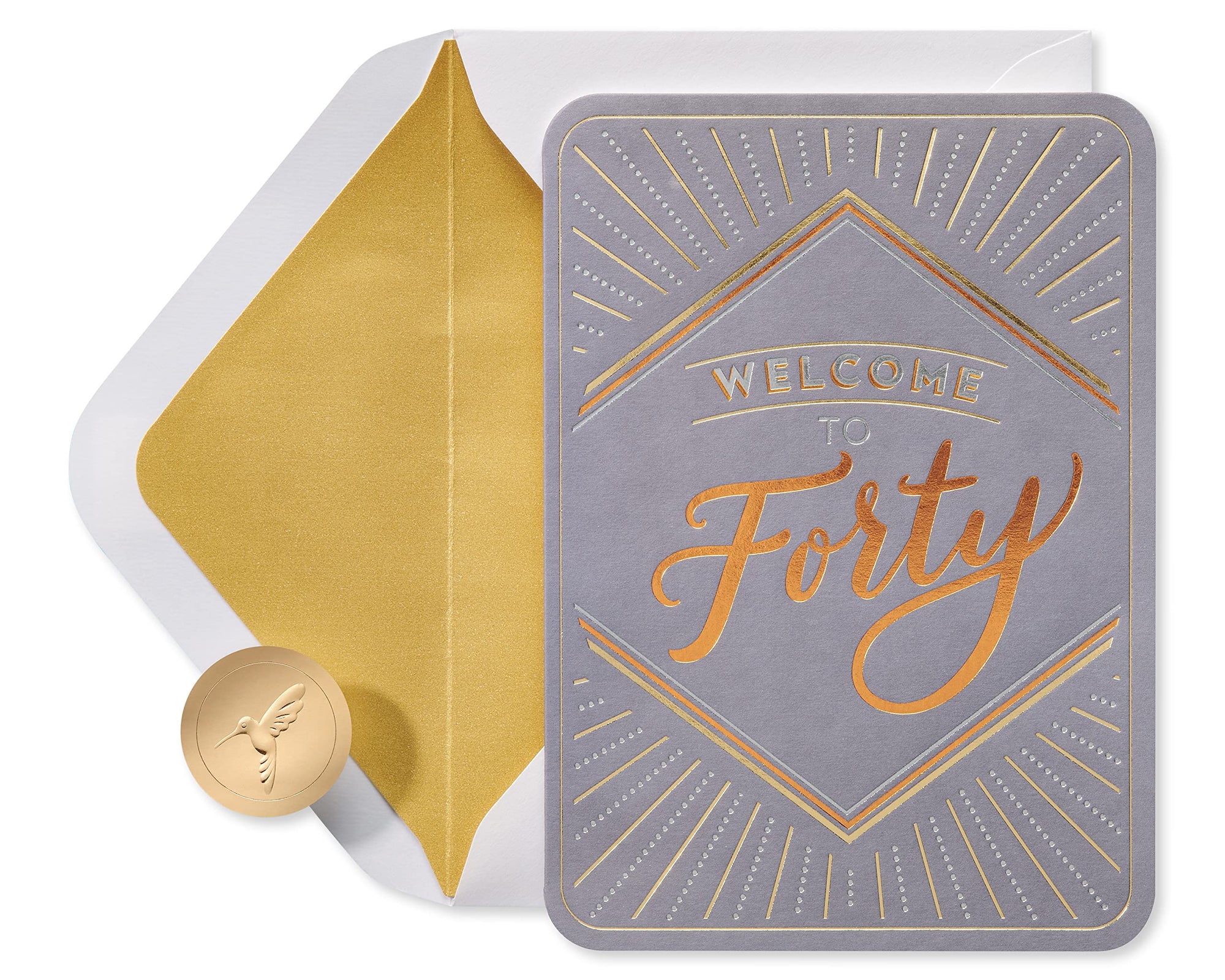 Papyrus Birthday Card (40th)