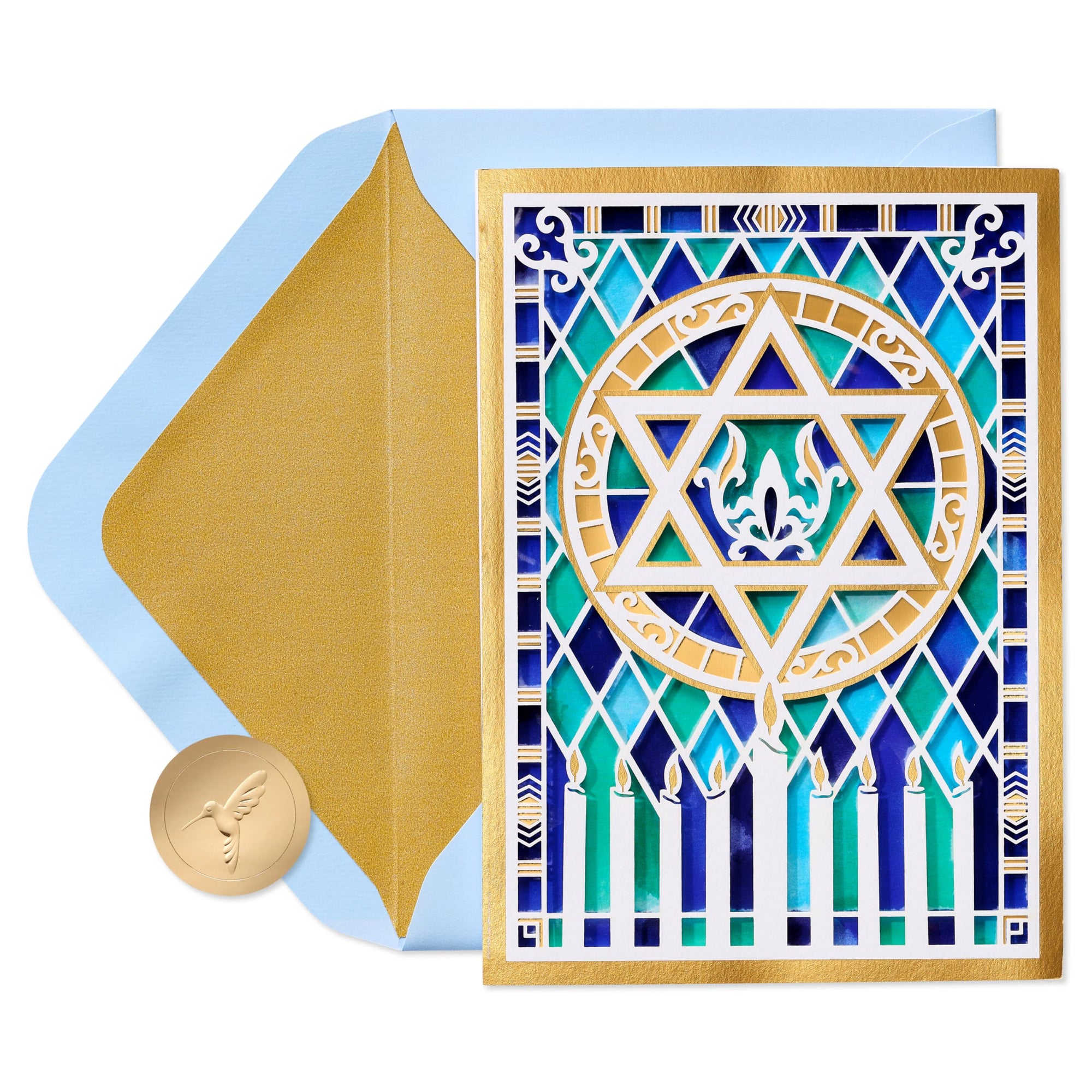 Papyrus Card Hanukkah