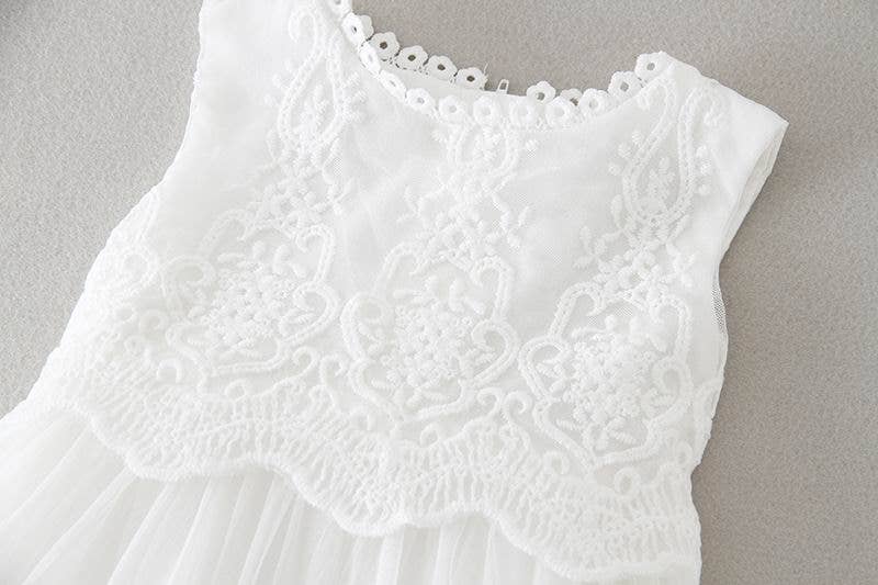 Nicolette's Couture The Andrea Christening Gown