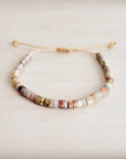 Genuine Aqua Terra & Gold Adjustable Bracelet 811r