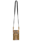 Mary Frances Gone Wild Beaded Crossbody Phone Bag
