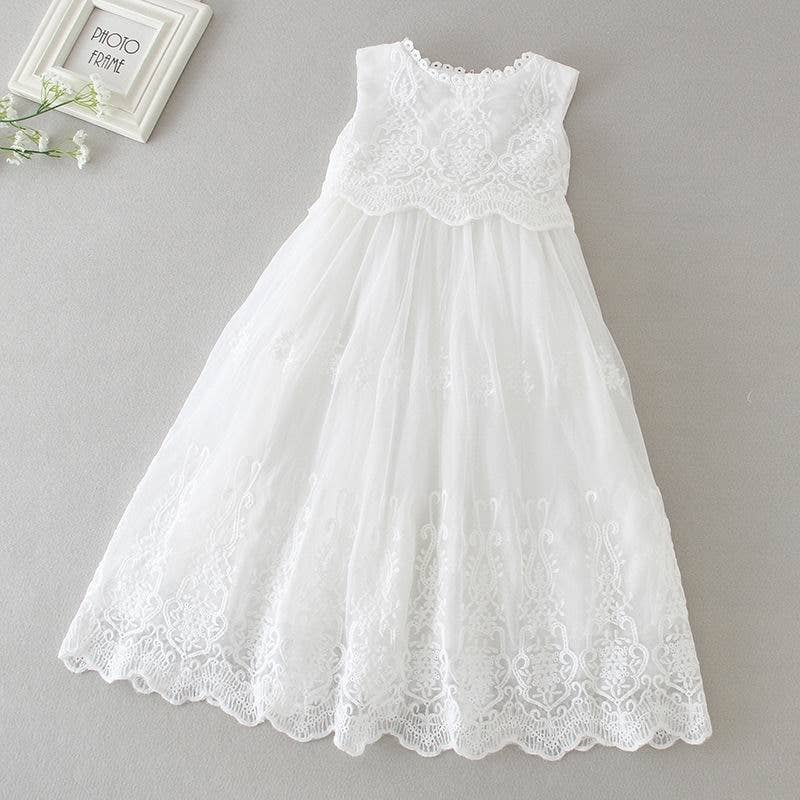 Nicolette's Couture The Andrea Christening Gown
