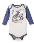 Little Cowboy Baby Bodysuit - Cotton Western Style